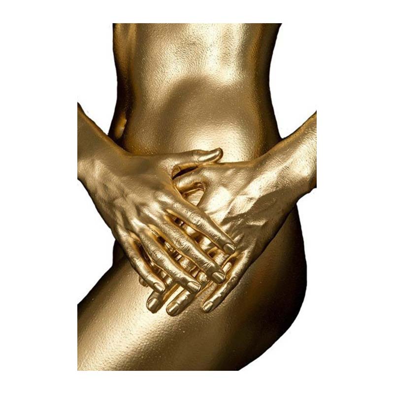 

Африканская женщина, черный и золотой портрет, холст, картины, печать плакатов, настенная художественная картина, домашний декор для гостиной, без рамки 20x30cm