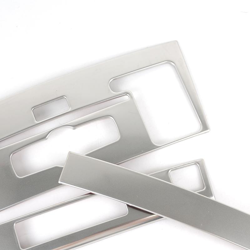 Car Accessories Console Air Volume Switch CD Mode Button Control Panel Frame Decoration Trim For Mercedes Benz GLK X204 2008-12