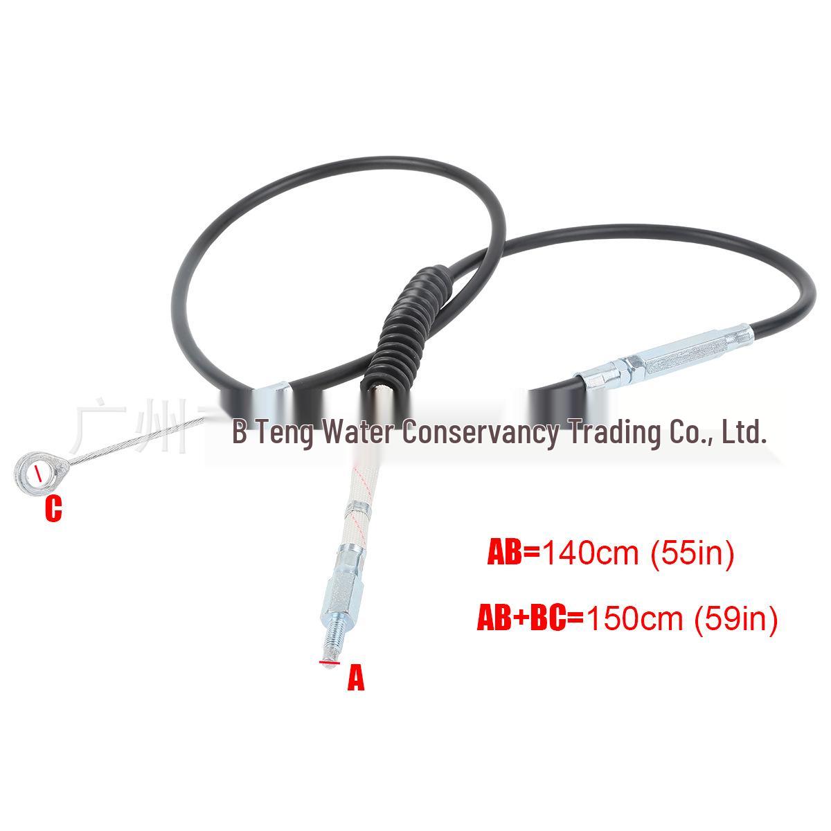 

Harley XL883/1200 Clutch Cable, Black Leather, 1.5m (2004-2009 Models) Clutch Cable