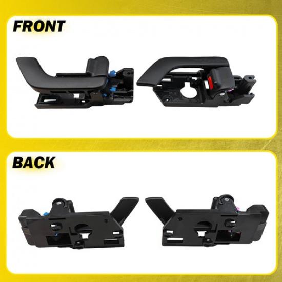 For Hyundai 2PCS 2003-2008 Left Front/Rear Tiburon Right Ide Set Door Handle