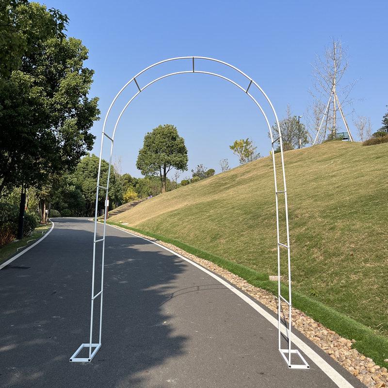 Garden Trellis Plant Climber Arch: Supports Grapes, Clematis, Blue Plumbago, Roses, and Vines