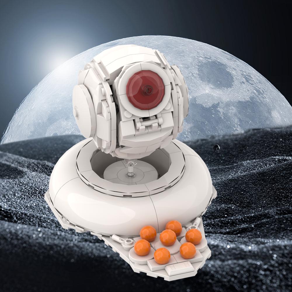 MOC Super Saiyan Attack Pod Building Block Model Japanese Anime Super Saiyan Battle Space Pod Bricks Assembled Toys Kids Gifts