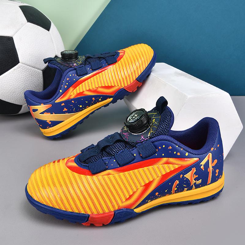 Chaussures de football pour enfants Society TF, chaussures de football pour l'école, crampons, baskets pour gazon, chaussures de sport d'entraînement athlétique en plein air pour garçons et filles