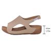 Summer Sandals for Women 2025 Fashionable Large -informal Size Wedge Sandals Fish Mouth Sandals Casual with Platform Wedge Shoes