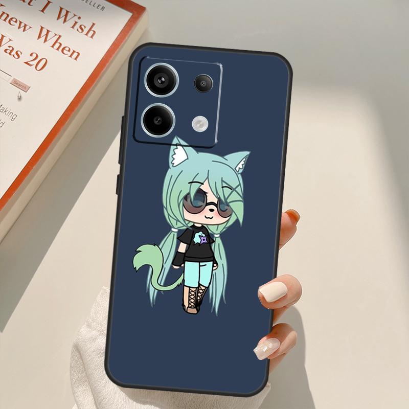 

Чехол Gacha Life Game для Xiaomi Redmi Note 14 13 12 10 11 15 Pro Plus Чехол для Redmi 15C 10C 12C 13C 14C 15 Note 15 Pro Plus 5G