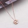 520 Necklace Female Beating Heart Female Valentine'S Day Gift Girlfriend Temperament Simple Light Luxury Same Style