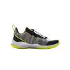 Li Ning Kids Basketball Synthetic Leather Comfortable Soft Breathable Shock Absorption Low Top Basketball Shoes Kids sneaker Black YKBS046-11