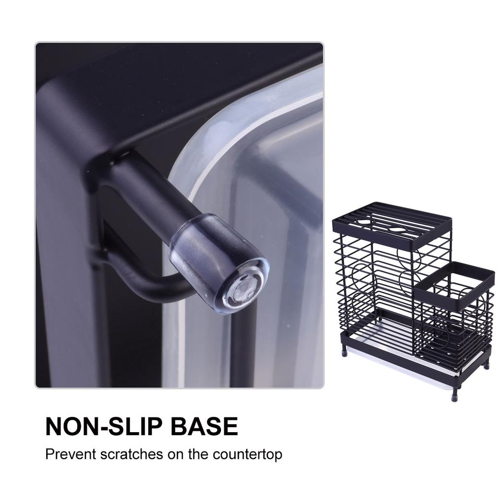 Buy Stainless Steel Rack Stand Cutter Storage Rack Chopping Board ...