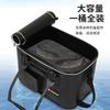 Ultra Lightweight Carbon Fiber Fishing Tackle Box Spinning Rock Live Fish Storage Multi-Function Large