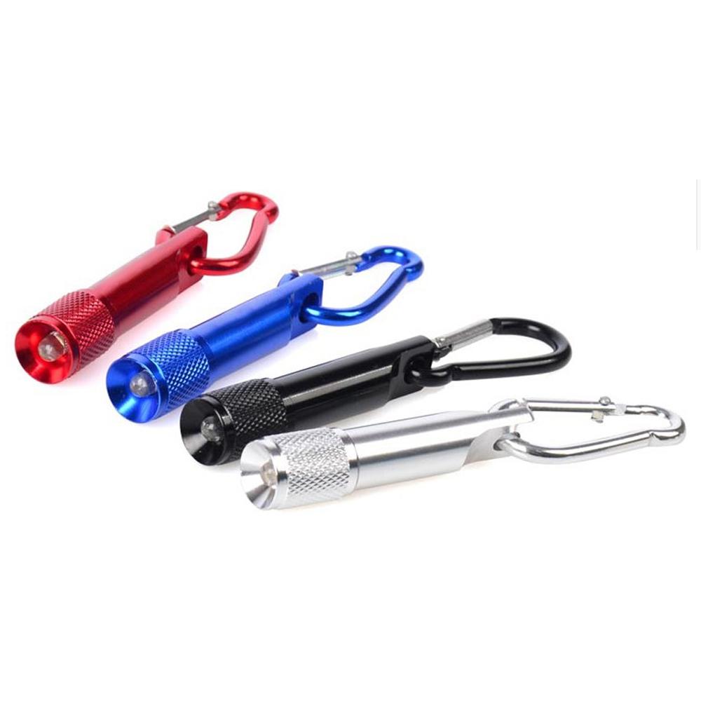 Mini breloc cu LED-uri Lanternă Ultra compactă, strălucitoare, cu comutator, pentru camping acasă