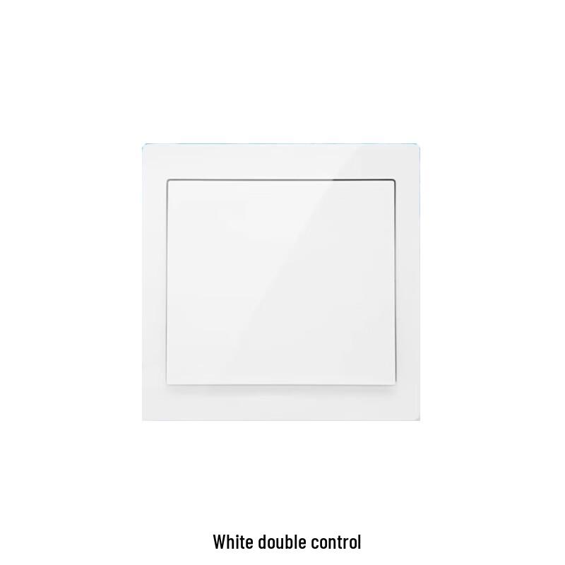 HNYH White One-Gang Two-Way Wall Switch