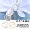 Fashion Clothing Corner Buckle Scarf Buckle Waist Buckle Accessories Tightening T-shirt Fi M3V7