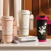 530ml Lily Of The Valley Mug Stainless Steel Kawaii Flower Thermal Tumbler Coffee Tumbler Cup Gift Water Birthday K2X2