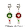 Acrylic Keychain Response Card Handheld Judgement Board Keyring Voting Paddles  Activity Supplies