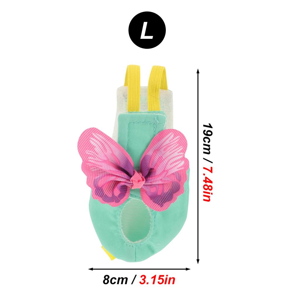 1PC Parrot Vest Harness Decorative Bow Adjust Bird Harness Without Leash for Pet Bird Cockatiels Budgies Outdoor Training Flying