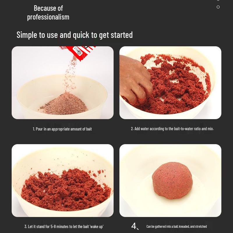 Duftende Wildfischköderpaste für Karauschen und Schnecken