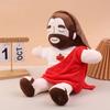 1Pc Children Music Sleep Companion Soothing Breathing Jesus Plush Doll Ornaments Four-Gear Adjustment Christmas Toy Decoration