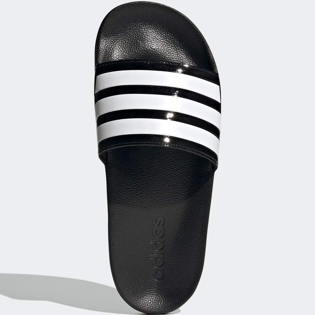 Adidas Adilette sprchové sandály W ADILETTE SPRCHOVÉ PÁSKY Základní bílá FZ2852 Autentický produkt Adidas Japonsko [Adidas] Černá/Obuv 27.0cm