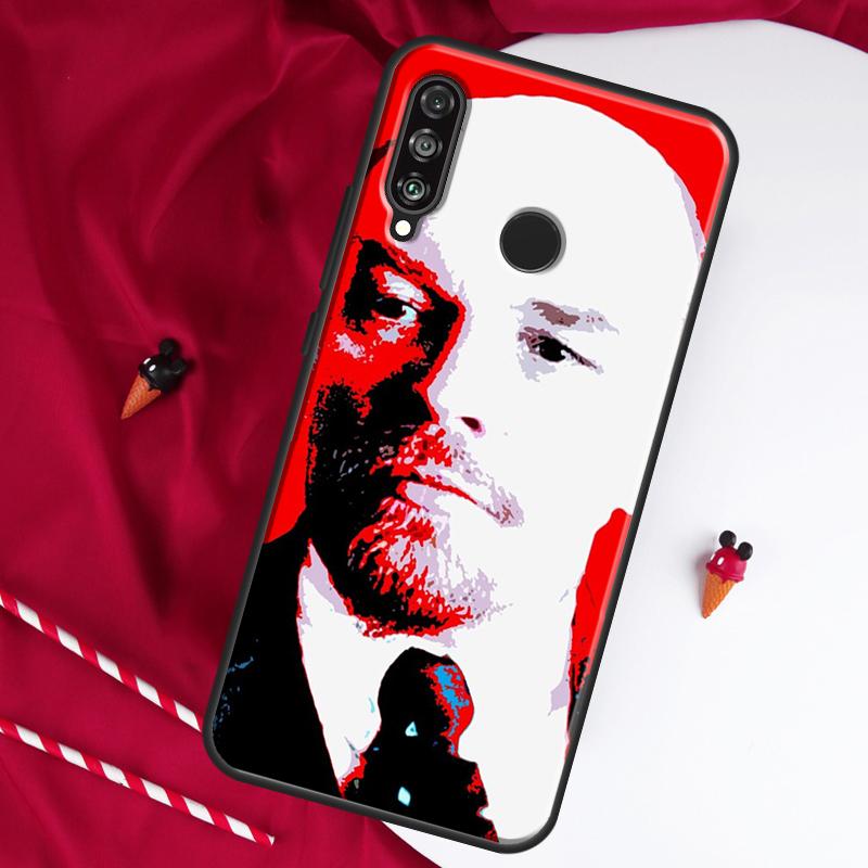 Lenin Soviet Union Flag For Huawei Nova 8i 7i 11i 12i 12s 9 10 SE Y90 Y60 Y70 Y72 Y61 Y91 P30 P40 Lite P60 Pro Case