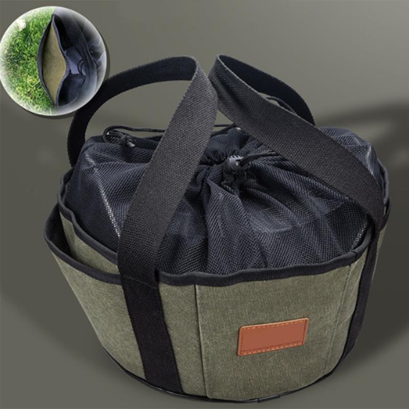 Camping Travel Picnics Cutlery Storage Bag Multifunctional Camping Utensils Bag for Campers and Outdoor