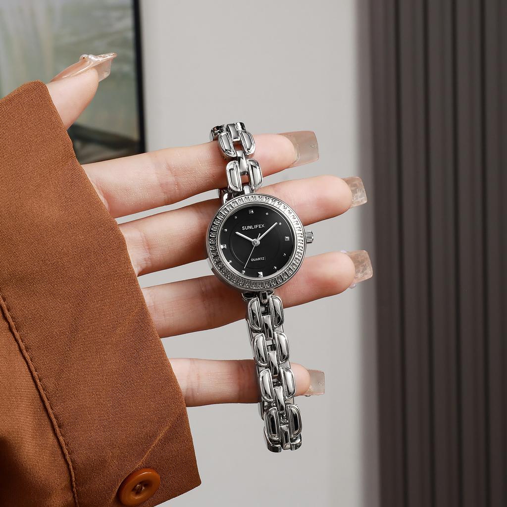 Sunlifex Bracelet Temperament Quartz Watch Commuter Versatile Women'S Watch