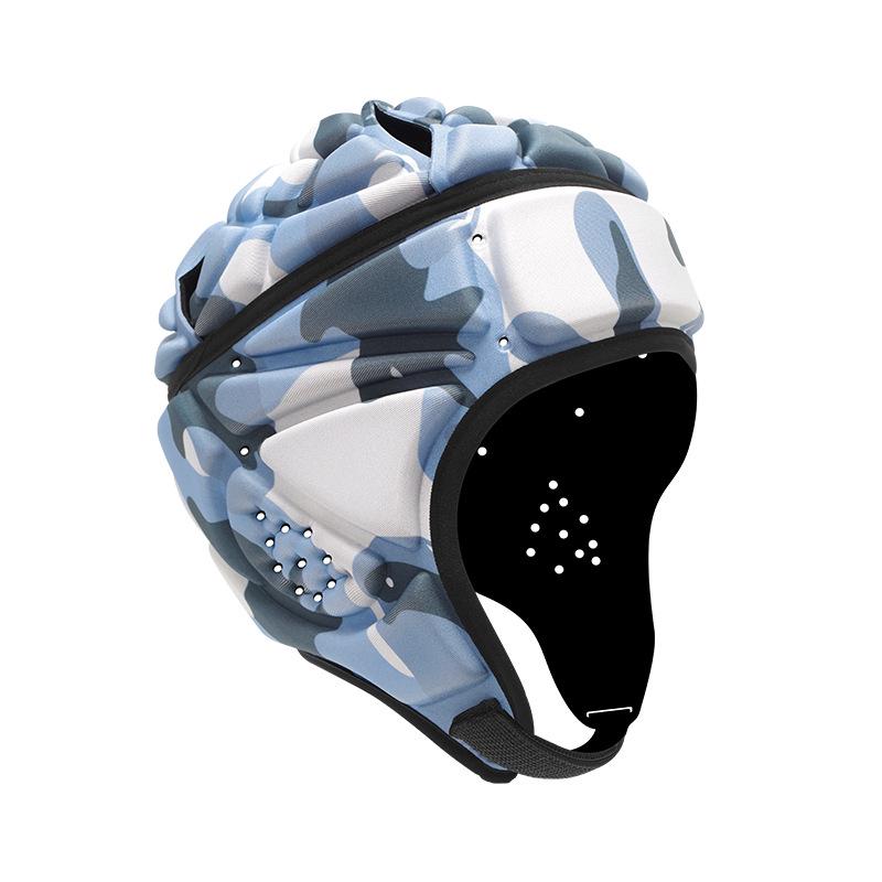 Rugby Helmet EVA Anti-Collision Sports Head Protection for Baseball, Football, Hockey, and Goalkeeper Gear.