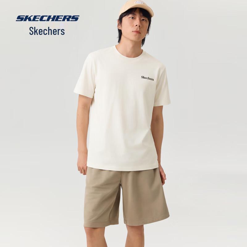 Skechers Men s Antibacterial Knit Short-Sleeve T-Shirt L