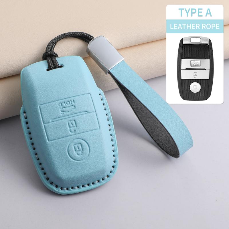 For KIA Rio Rio5 Sportage Ceed Cerato K3 KX3 K4 K5 Sorento Optima Picanto Car Shell Keychain Anti-Scratch Case Cover Accessories
