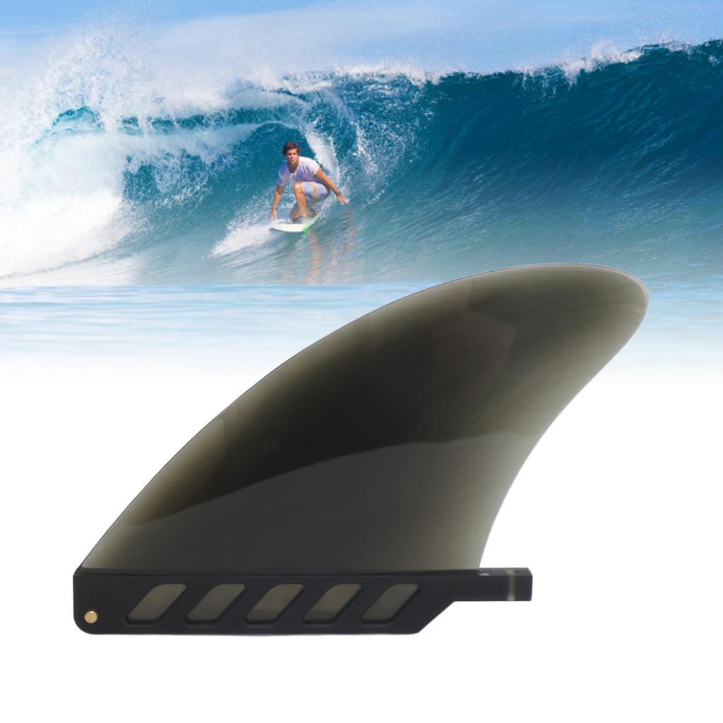 Surfboard Fin TPU Soft Balanced Surfboard Replacement Tail Fin for Longboard Paddle Board Surfing Accessory