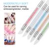 5PCS Dual Tipped Nail Silicone Pen Hollow Carving Manicure Brush Nail Sculpture Pen  Manicure Store