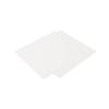 PATIKIL Alumina Ceramic Sheet Square Cooling Pad Insulation Sheet 2 Sheets for MOS Transistors High Hardness 100x100x0.5mm (4x4x0.02")