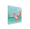 PLACA PROTECTORA DE CRISTAL PARA COCINA 50x52 FLAMINGO
