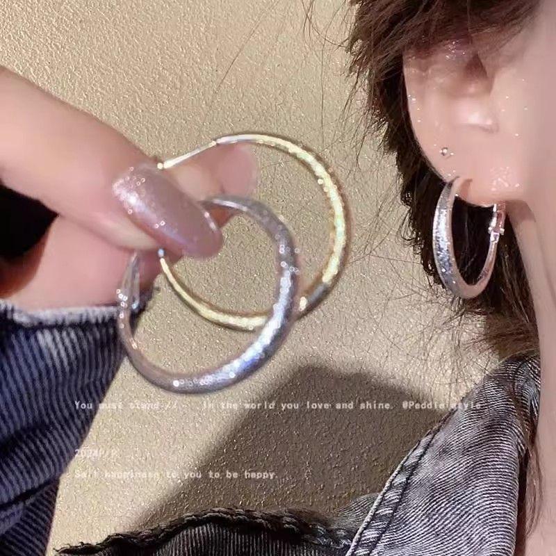 S925 Silver Needle Earrings: Elegant, Stylish, and Retro Ear Cuffs for Women