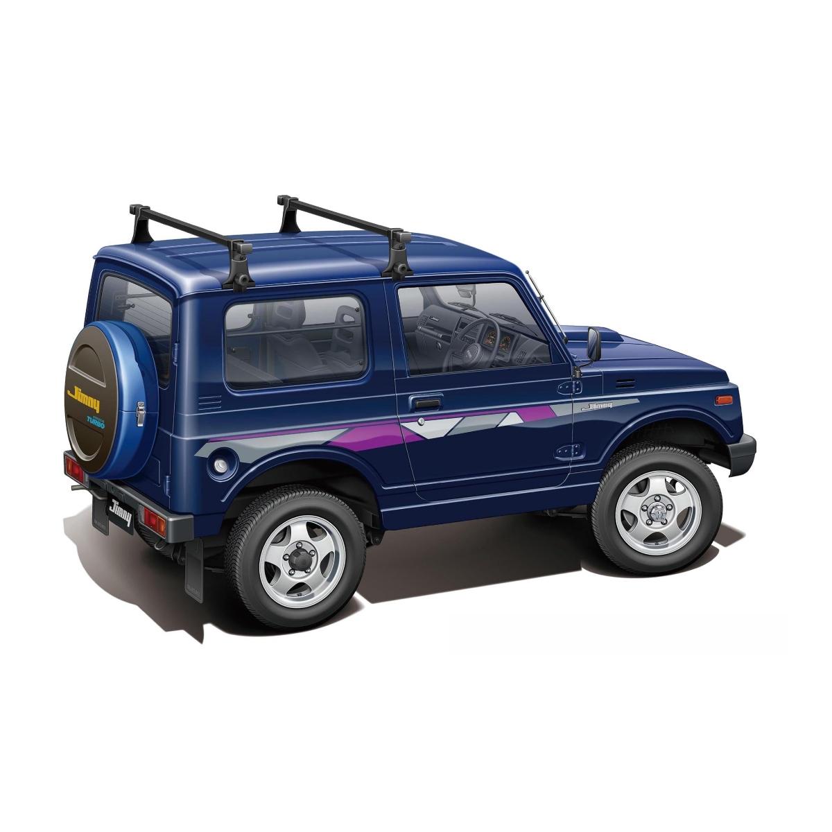 

Hasegawa Suzuki Jimny with Base Carrier Plastic Model Kit 20744 1/24 (JA11-3) (Automobile)