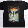 Camiseta Unisex Negra Algodón Pesado Talla S5XL de la Banda Vintage Immolation Atonement MM547