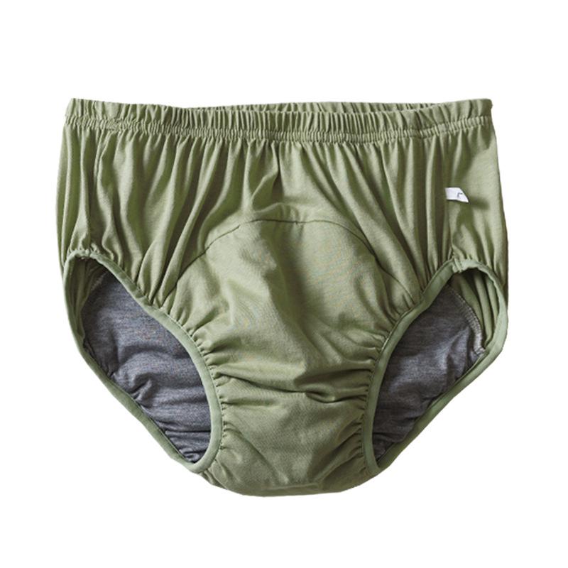 Grafenowe antybakteryjne majtki chłonne dla dorosłych: Czysta Bawełna, Przeciekająca Bielizna na Nietrzymanie Moczu dla Osób w Średnim Wieku i Starszych