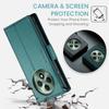 For Oppo Reno12 F 5G Leather Case CASEME 023 RFID Blocking 3 Card Slot Mobile Cover