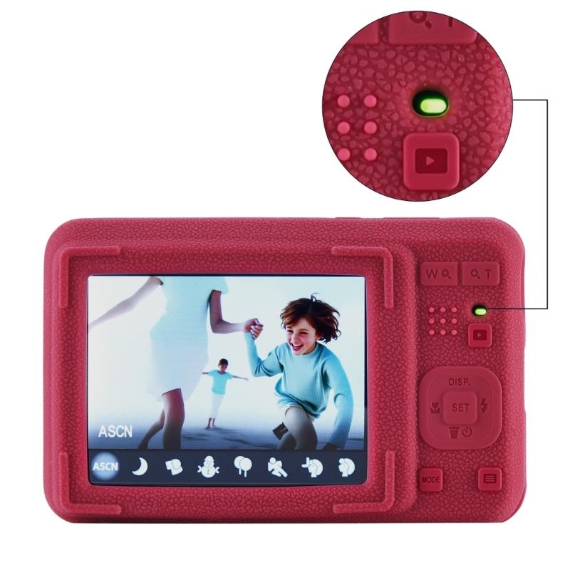 Shockproof Silicone Cover Case for PIXPRO FZ55 Camera Lightweight Full Protections Anti Drop Accessories