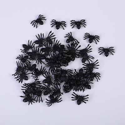 Realistic Large Black Plastic Spider Web Halloween & April Fools' Prank Toy