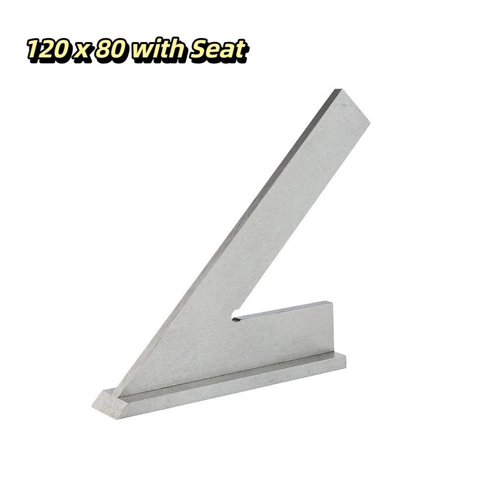 45° 45 Grad Flachwinkel-Lineal Langlebig Stabil Multi-Kombinations-Lineal Kohlenstoffstahl Präziser Winkel-Winkelmesser Werkzeug-Set Zimmermann