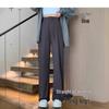 2024 Petite Maternity Pants: Spring/Autumn Wear, No Belly Support, Drawstring, Straight/Wide Leg, Long Pants