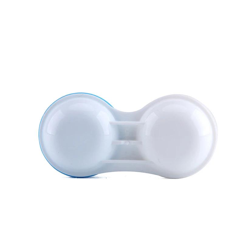 Simple Contact Lens Case Portable Women Companion Box Travel Easy Carry Storage Container Pocket Mini Contact Lens Case