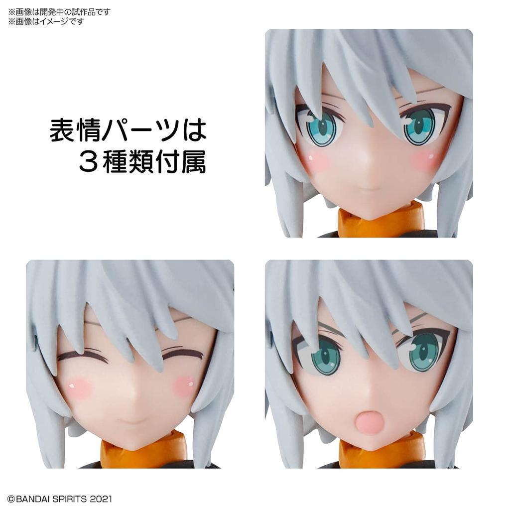 BANDAI SPIRITS Model plastikowy w skali 30MS Richetta 197704 SIS-G00 [Kolor A] 1/144 kodowany kolorami