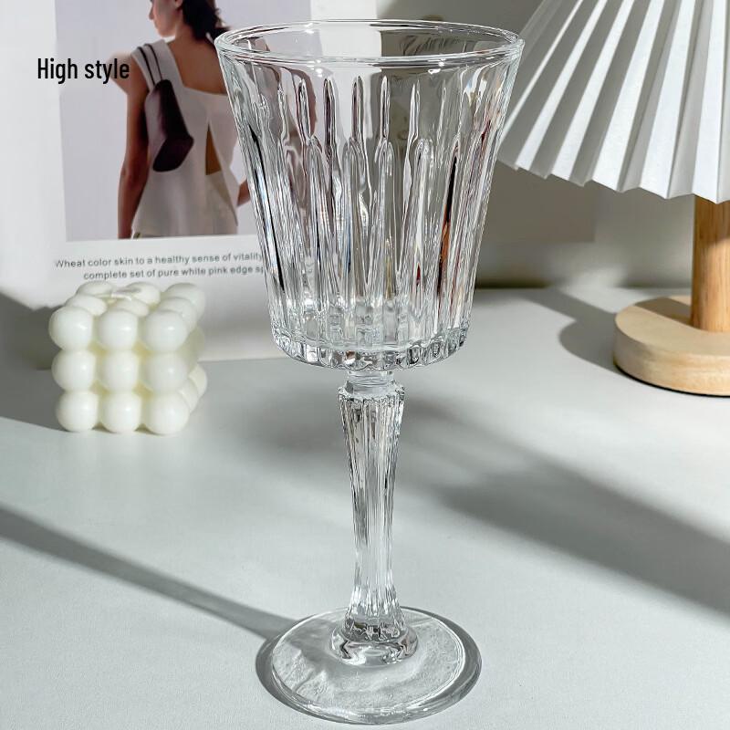MDNG Stemmed Glass Wine & Champagne Goblet Set
