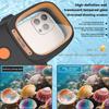 Luxury IP68 Waterproof Phone Case for iPhone 16 15 Pro Max 14 13 12 11 7 8 Xs SE 360 Full Diving Cover Bluetooth Control Shutter