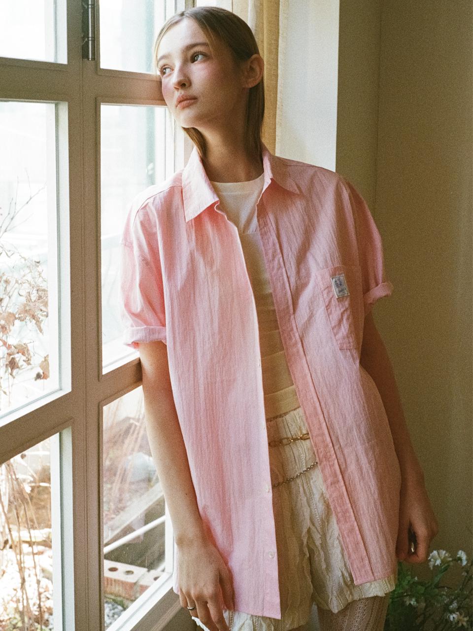 Beirut Noah Easy Care Summer Shirt Pink