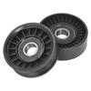 2 Pcs Drive Belt Idler Pulley Set Replacement for Fairlane AU BA BF NF NL 1995‑2007