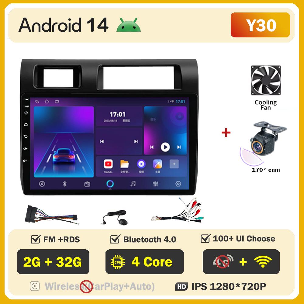 For Toyota Land Cruiser 70 Series LC70 LC71 LC76 LC78 LC79 Carplay Auto Screen Wireless Android Auto Car Intelligent Systems DSP