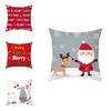 Festlicher Weihnachtsmann Weihnachts-Kissenbezug aus superweichem Pfirsichhaut-Samt für Heimdekoration