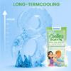 Sumifun 14/35/70 Pcs Cool Cold Gel Forehead Sticker Relieved Fever Discomfort Bring Cool Sense Preventing Heatstroke Outdoors Summer Patch